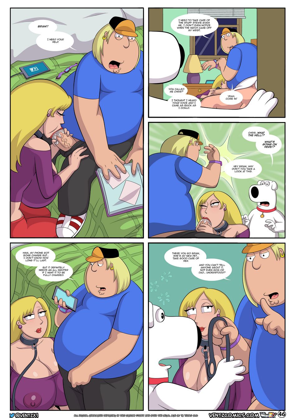Quahog Diaries 3 - Arabatos page 46 hentai porn comic manga doujin